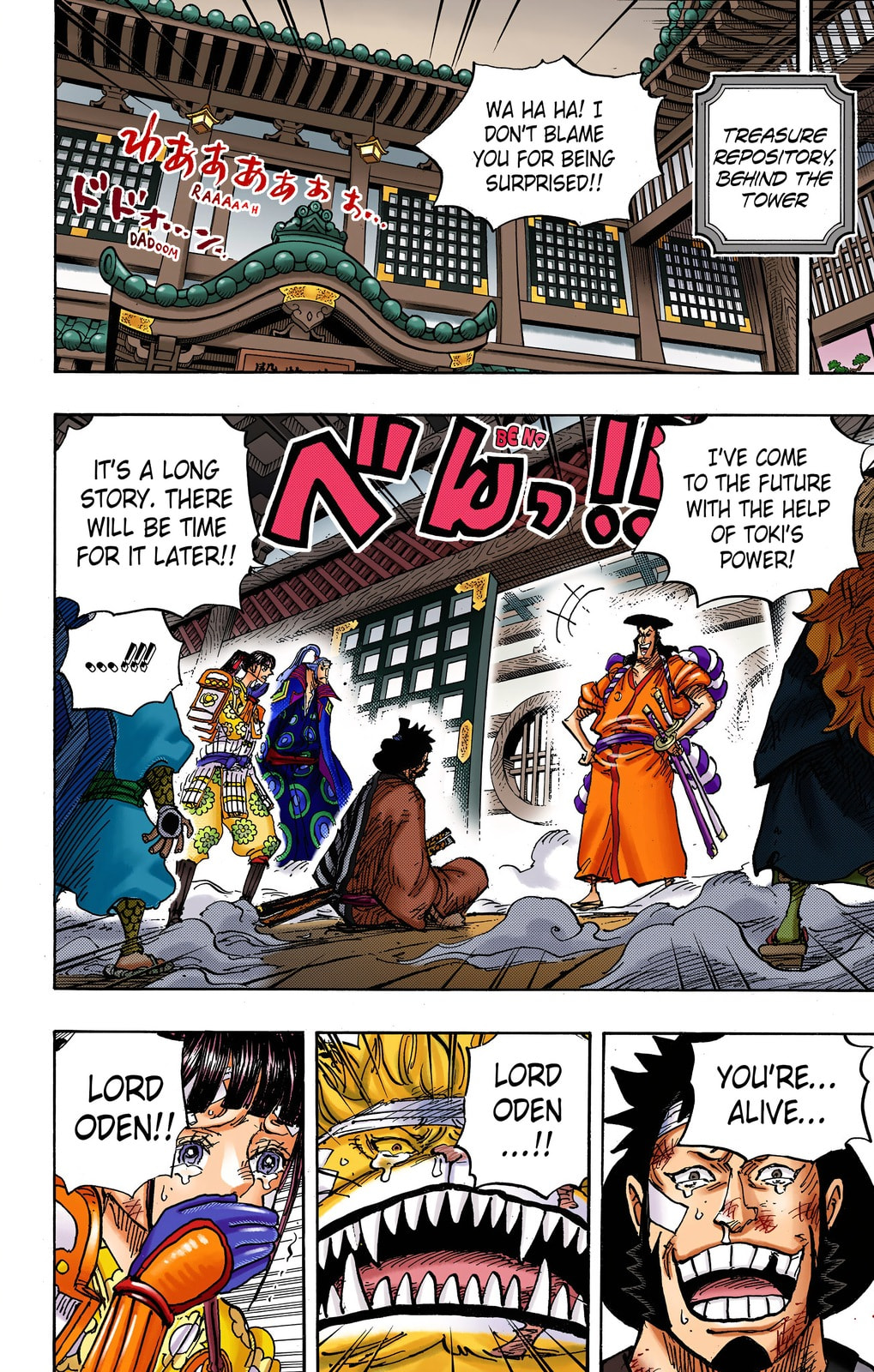 One Piece Digital Colored Chapter 1008 image 02